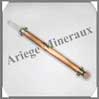 CRISTAL de ROCHE + Cuivre - B�ton de Force - 240 mm - 97 grammes - P004 Inde