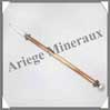 CRISTAL de ROCHE + Cuivre - B�ton de Force - 210 mm - 23 grammes - P001 Inde