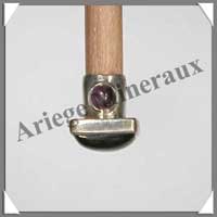 CRISTAL de ROCHE + Cuivre - B�ton de Force - 195 mm - 16 grammes - P002