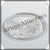 CRISTAL de ROCHE - Galet de Massage 60x40 mm - C001