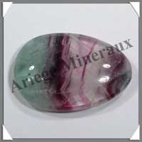 FLUORITE - Galet de Massage 50x35 mm - C002