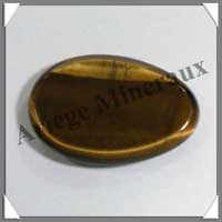 OEIL de TIGRE - Galet de Massage 50x35 mm - C002