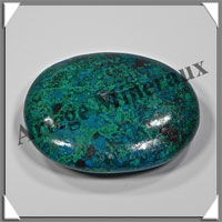 CHRYSOCOLLE-MALACHITE - Galet de Soins - 65x50x10 mm - 95 grammes - A001