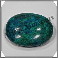 CHRYSOCOLLE-MALACHITE - Galet de Soins - 65x50x10 mm - 95 grammes - A001