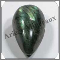 LABRADORITE - Galet de Soins 60x36 mm - R006
