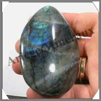 LABRADORITE - Galet de Soins 88x56 mm - R012