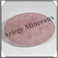 QUARTZ ROSE - Galet de Soins - 70x50x15 mm - 119 grammes - C010