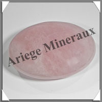 QUARTZ ROSE - Galet de Soins - 70x50x15 mm - 121 grammes - C011