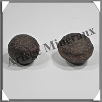 MOQUIS (en Paire) - 28 mm (Fminin) et 31x26 mm (Masculin) - 64 grammes - M011