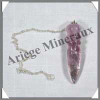 AMETHYSTE - Pendule Egyptien 55 mm - M001