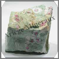 (w:1000g)FUSHITE RUBIS - 624 gr - 55x65x80 mm - M001