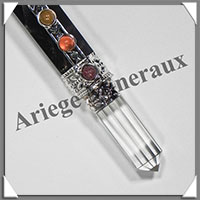 AMETHYSTE - CHAKRAS - Bton de Force - 140x15 mm - 55 grammes - P002