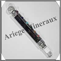 AMETHYSTE - CHAKRAS - Bton de Force - 145x15 mm - 59 grammes - P003