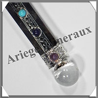 AMETHYSTE - CHAKRAS - Bton de Force - 150x15 mm - 60 grammes - P004