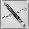 AMETHYSTE - CHAKRAS - Bton de Force - 148x15 mm - 56 grammes - P005 Inde