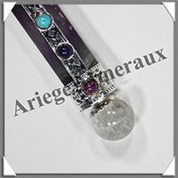 AMETHYSTE - CHAKRAS - Bton de Force - 148x15 mm - 56 grammes - P005