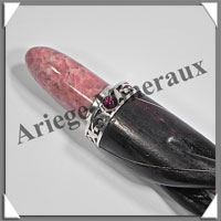 RHODOCHROSITE + Bois/Cuivre - Bton de Force - 380x35 mm - 153 grammes - P009