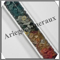 MELANGE de MINERAUX (Morceaux Baroques) - Bton de Force - 200x20 mm - 864 grammes - P016