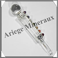 CRISTAL de ROCHE - Bton de Force - 85x13x13 mm - 18 grammes - P008