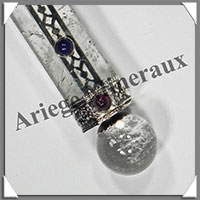 CRISTAL de ROCHE - Bton de Force - 205x20x20 mm - 124 grammes - P020