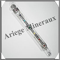 CRISTAL de ROCHE - Bton de Force - 210x20x20 mm - 137 grammes - P022