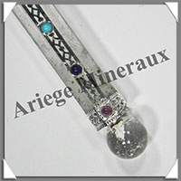CRISTAL de ROCHE - Bton de Force - 210x20x20 mm - 131 grammes - P023