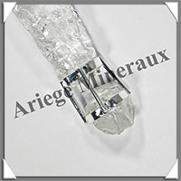 CRISTAL de ROCHE Brut - Bton de Force - 120x19x19 mm - 51 grammes - P033