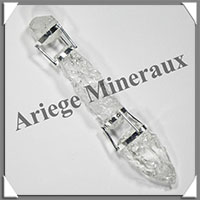 CRISTAL de ROCHE Brut - Bton de Force - 120x19x19 mm - 51 grammes - P034