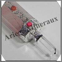 QUARTZ ROSE - Bton de Force - 180x25x25 mm - 142 grammes - P001