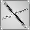 TOURMALINE NOIRE (Morceaux Baroques) - Bton de Force - 195x15 mm - 50 grammes - P009 Inde
