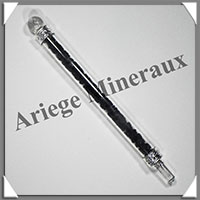TOURMALINE NOIRE (Morceaux Baroques) - Bton de Force - 200x15 mm - 49 grammes - P006