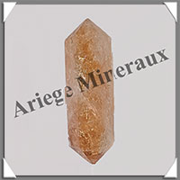 CITRINE (Amthyste Chauffe) - BIPOINTE - 40x12x12 mm - 8,2 grammes - M004