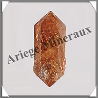 CITRINE (Amthyste Chauffe) - BIPOINTE - 35x14x8 mm - 6,9 grammes - M006