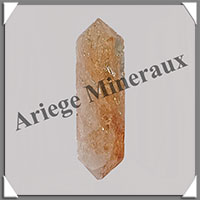 CITRINE (Amthyste Chauffe) - BIPOINTE - 44x12x12 mm - 9,4 grammes - M013