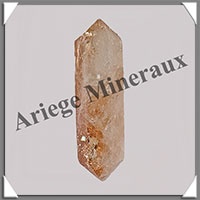 CITRINE (Amthyste Chauffe) - BIPOINTE - 44x12x12 mm - 9,4 grammes - M013