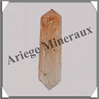 CITRINE (Amthyste Chauffe) - BIPOINTE - 44x12x12 mm - 8,8 grammes - M015