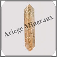 CITRINE (Amthyste Chauffe) - BIPOINTE - 48x10x10 mm - 8,1 grammes - M020