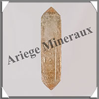 CITRINE (Amthyste Chauffe) - BIPOINTE - 48x10x10 mm - 8,1 grammes - M020