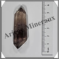 CITRINE (Naturelle)- BIPOINTE - 53x16x14 mm - 18 grammes - R007