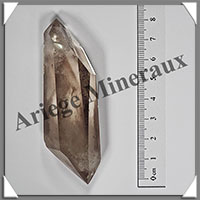 CITRINE (Naturelle)- BIPOINTE - 82x28x19 mm - 64 grammes - R011