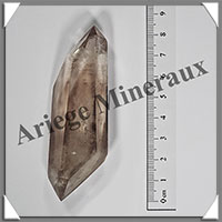 CITRINE (Naturelle)- BIPOINTE - 82x28x19 mm - 64 grammes - R011