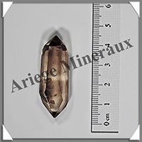 CITRINE (Naturelle)- BIPOINTE - 40x14x14 mm - 10 grammes - R015