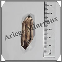 CITRINE (Naturelle)- BIPOINTE - 40x14x14 mm - 10 grammes - R015