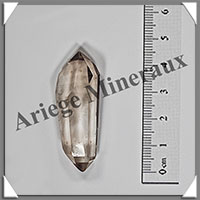 CITRINE (Naturelle)- BIPOINTE - 45x17x12 mm - 13 grammes - R016