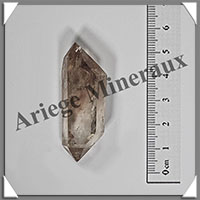 CITRINE (Naturelle)- BIPOINTE - 50x20x14 mm - 19 grammes - R017