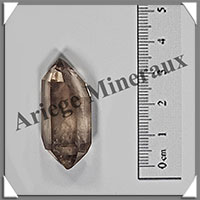 CITRINE (Naturelle)- BIPOINTE - 36x18x17 mm - 11 grammes - R021