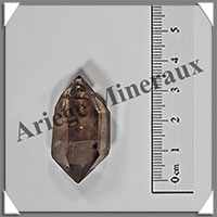 CITRINE (Naturelle)- BIPOINTE - 36x20x18 mm - 13 grammes - R023