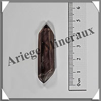 CITRINE (Naturelle)- BIPOINTE - 45x15x9 mm - 9 grammes - R027