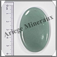 AVENTURINE - Galet de Massage - 30 grammes - 60x40 mm - A001