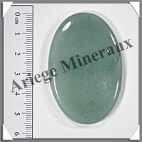 AVENTURINE - Galet de Massage - 30 grammes - 60x40 mm - A002